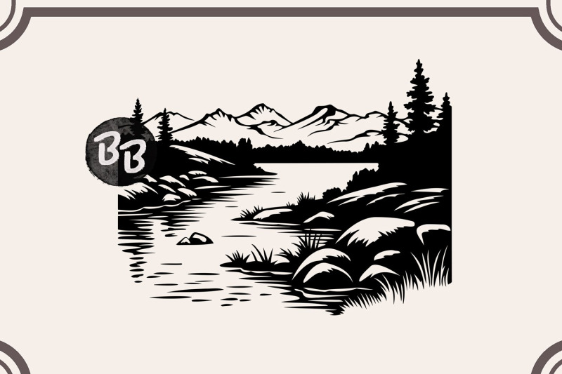 river-scene-svg-bundle-lake-forest-clipart-river-landscape
