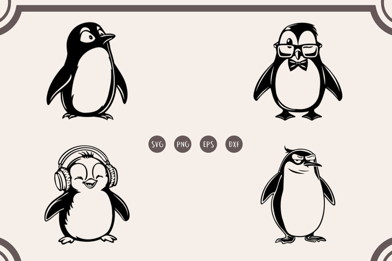 penguin-svg-bundle-cute-penguin-svg-bundle