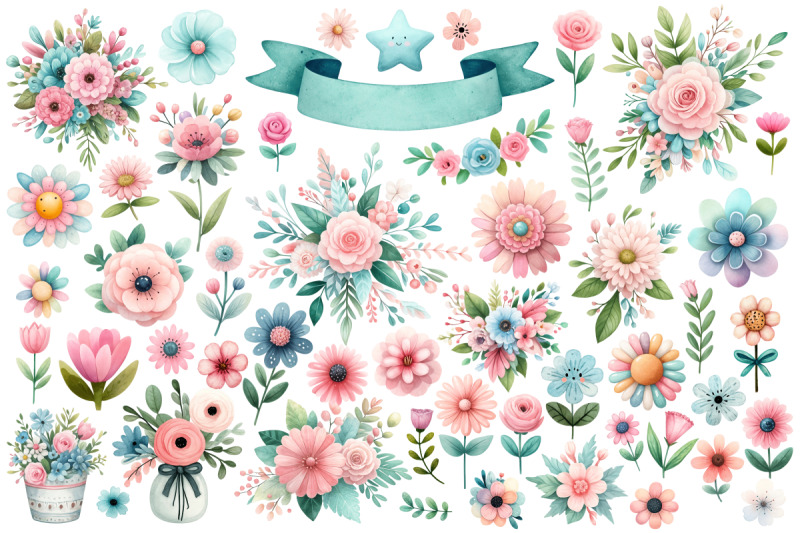cute-baby-watercolor-clipart-bundle-png