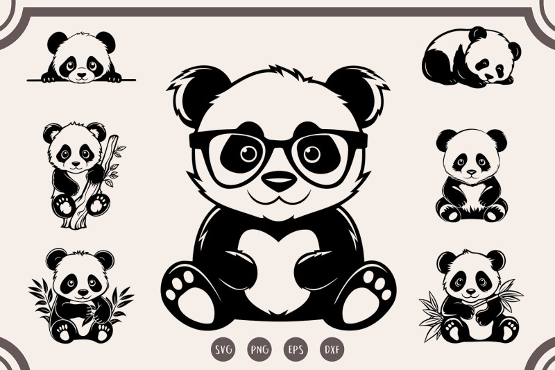 panda-svg-bundle-panda-vector-svg-cute-panda-svg