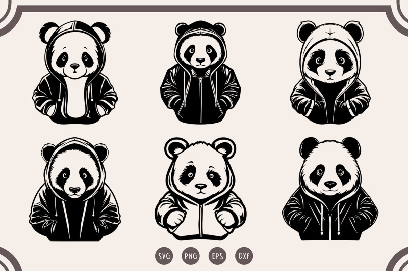 cute-panda-svg-bundle-panda-in-hoodie-svg
