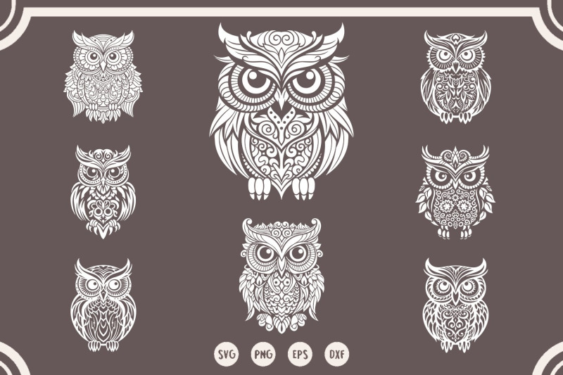 owl-mandala-svg-bandle-mandala-owl-svg-owl-silhouette