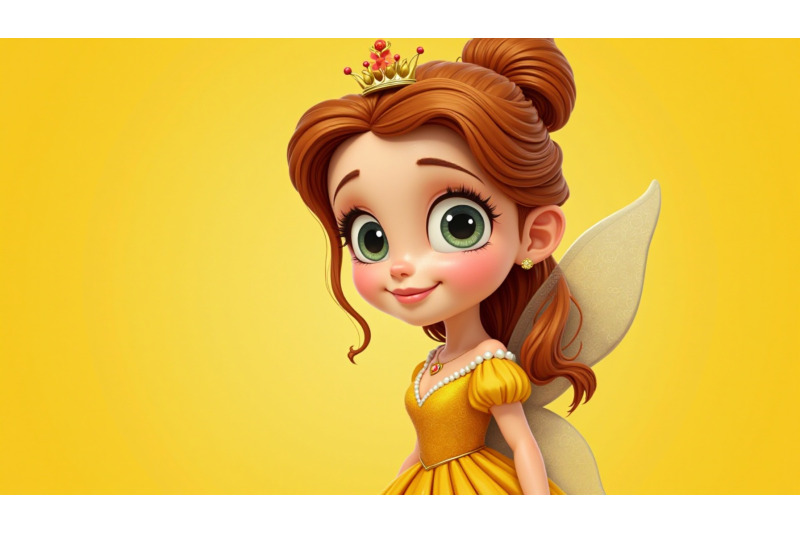 fairy-tale-princess-with-big-eyes-charcoal
