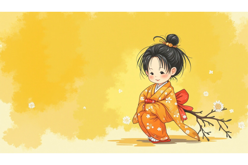 japanese-sumi-e-elegant-brush-toddler-portrait