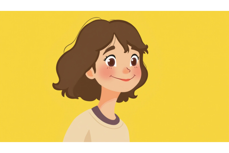 minimalist-girl-simple-lines-and-soft-palette
