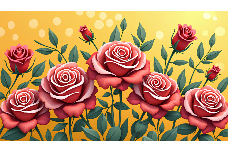 mosaic-style-roses-fragmented-glass-floral-masterpiece