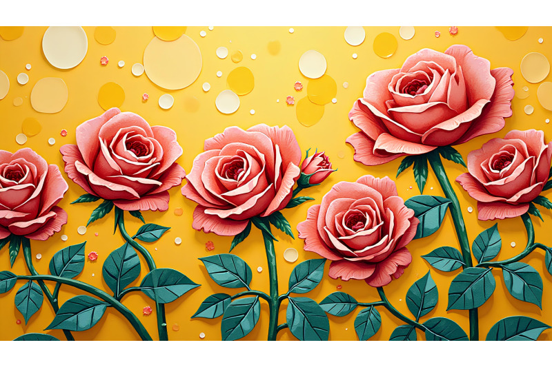 mosaic-style-roses-fragmented-glass-floral-masterpiece