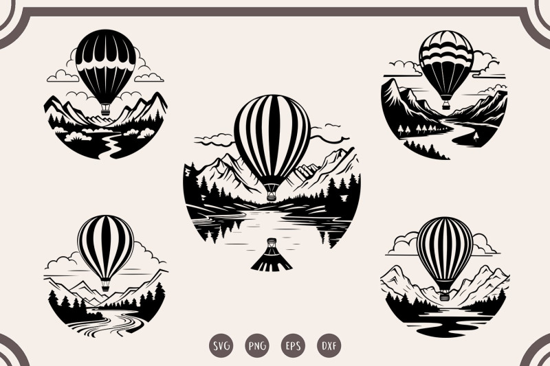 hot-air-balloon-svg-bundle-air-balloon-silhouette-svg