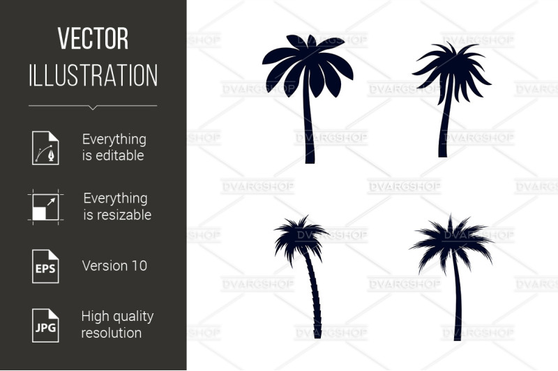 tropical-palm-trees