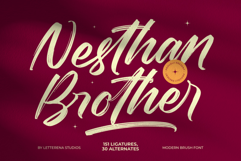 nesthan-brother-modern-brush-font