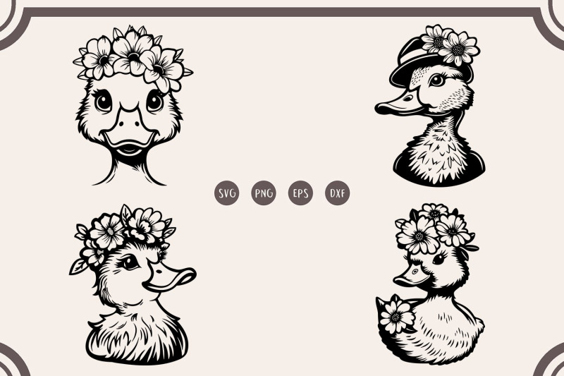 duck-with-flowers-svg-bundle-duck-svg-floral-duck-svg-png