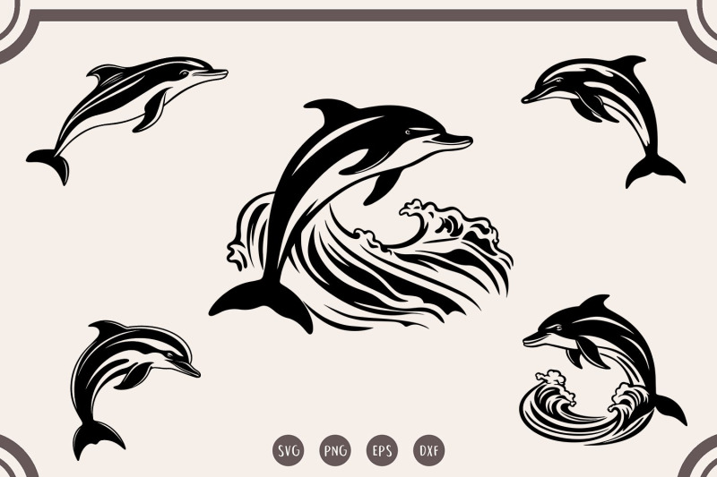 dolphin-bundle-svg-dolphin-with-wave-svg-dolphin-cut-file