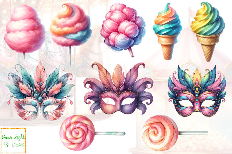 summer-carnival-clipart-circus-graphics-funfair-illustrations