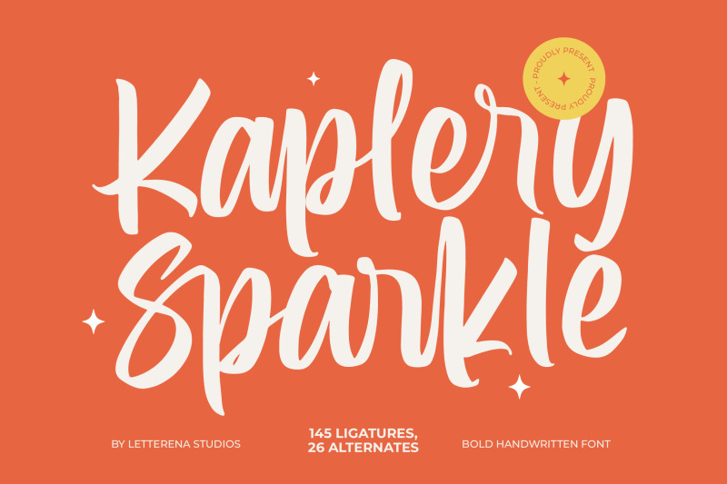 kaplery-sparkle-bold-handwritten-font