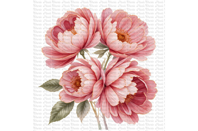 11-blush-pink-gold-peonies-flowers-watercolor-clipart-bundle-wedding