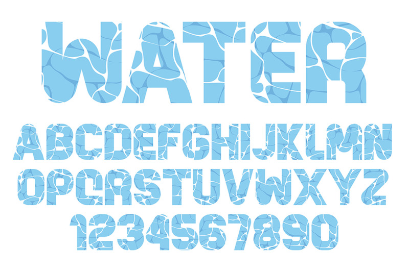water-font