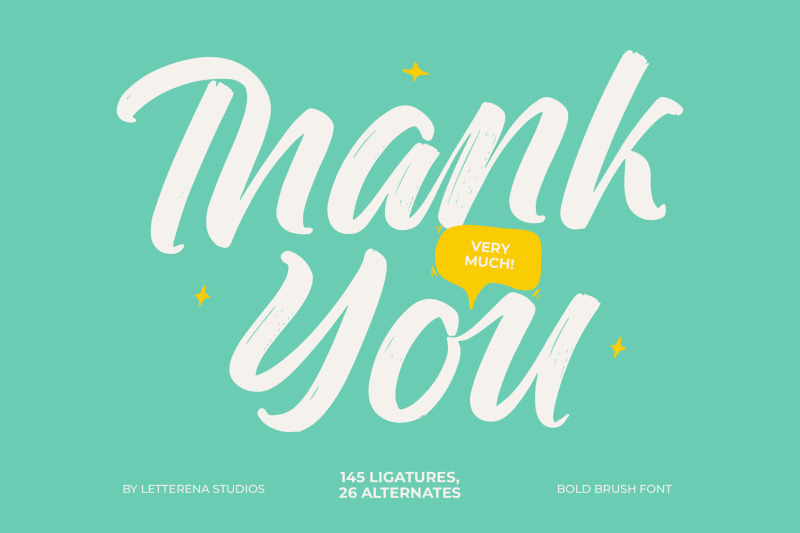 rough-streak-bold-brush-font