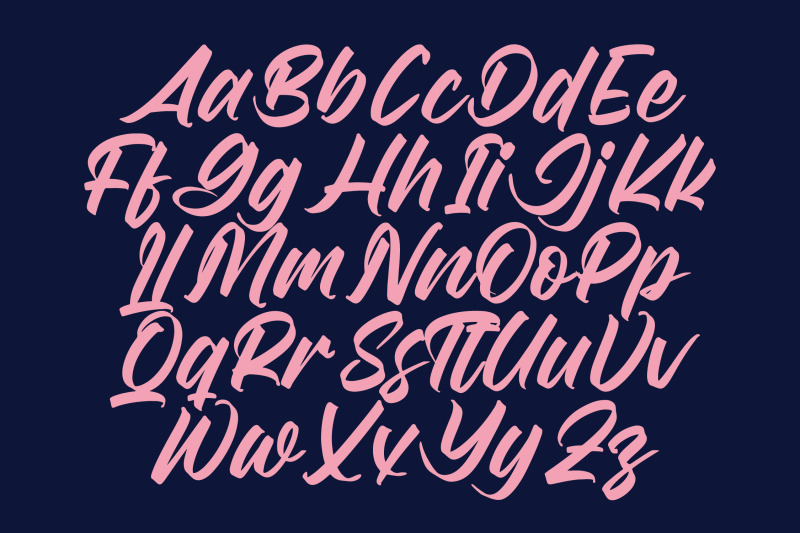 duster-nighty-bold-handwritten-font