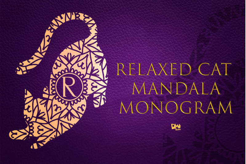 relaxed-cat-mandala-monogram