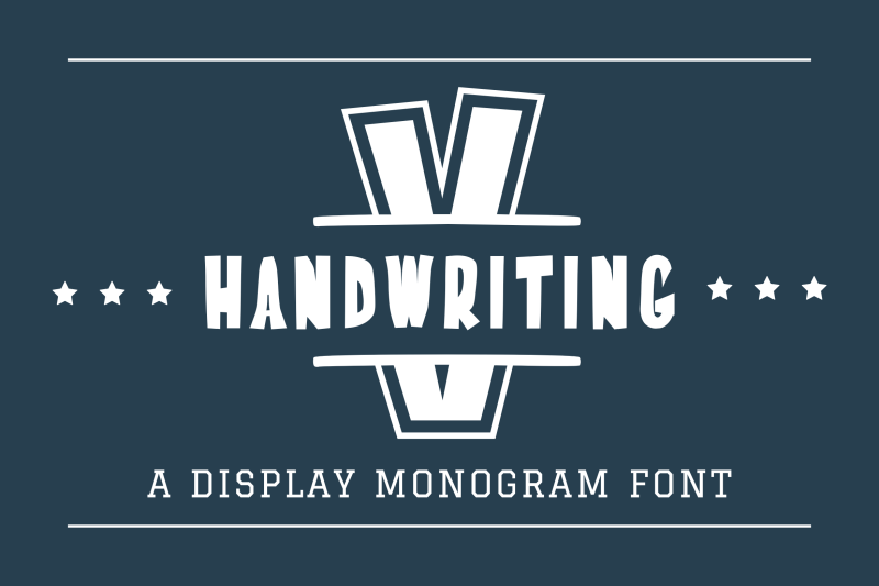 handwriting-varsity-monogram