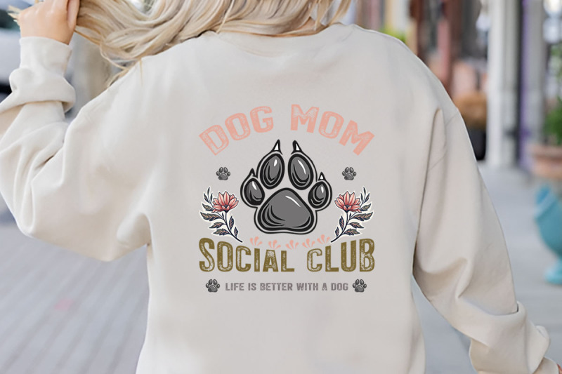 dog-mom-social-club-t-shirt-design