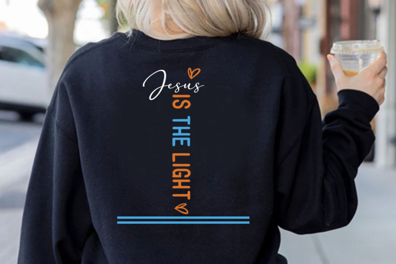 jesus-is-the-light-t-shirt-design