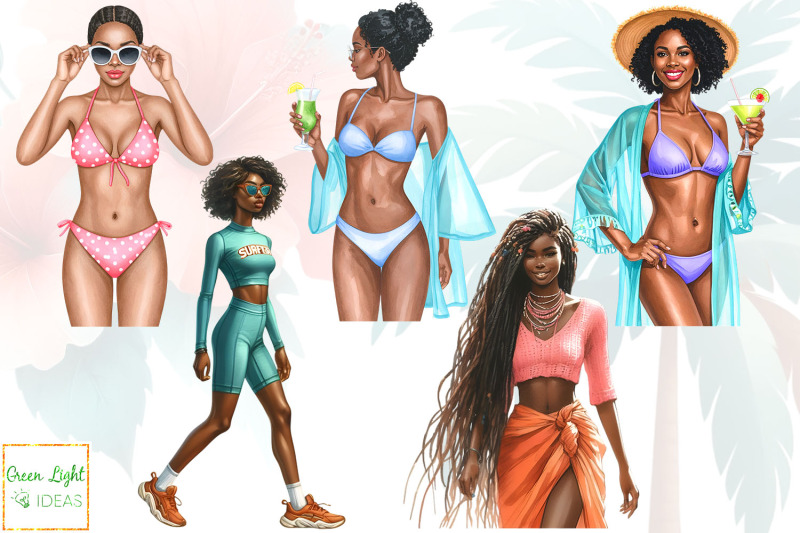 miami-sunset-clipart-summer-beach-graphics-vacation-illustrations