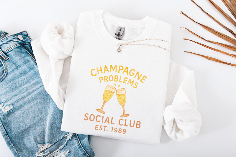 champagne-problems-png-old-money-aesthetic-champagne-lover-gift-bes