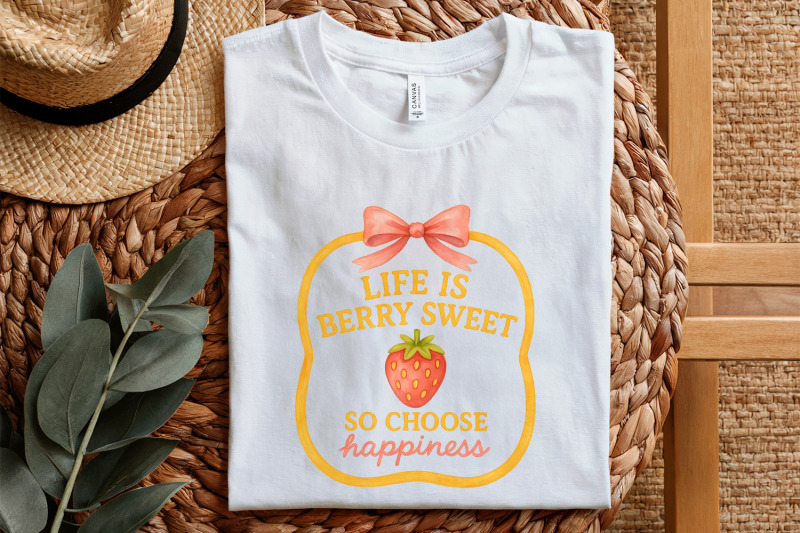 life-is-sweet-strawberry-png-coquette-floral-summer-png-inspirationa