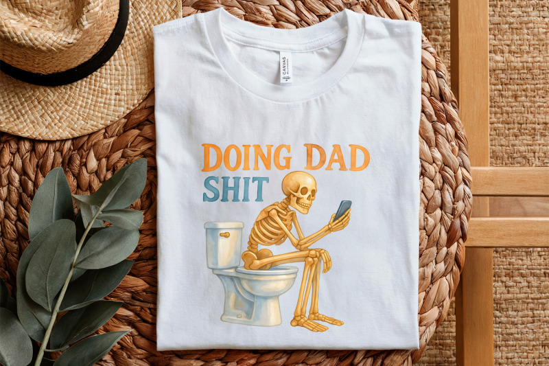 doing-dad-shit-png-funny-skeleton-toilet-design-trendy-father-039-s-day