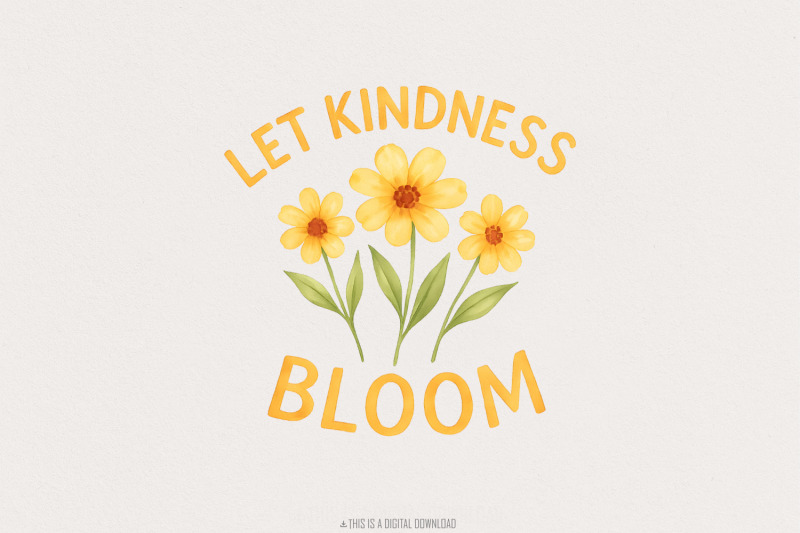 let-kindness-bloom-flower-png-retro-flower-amp-boho-flower-png-floral