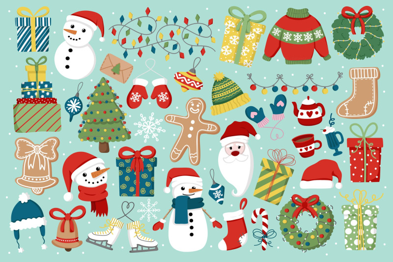 christmas-clipart-amp-lettering