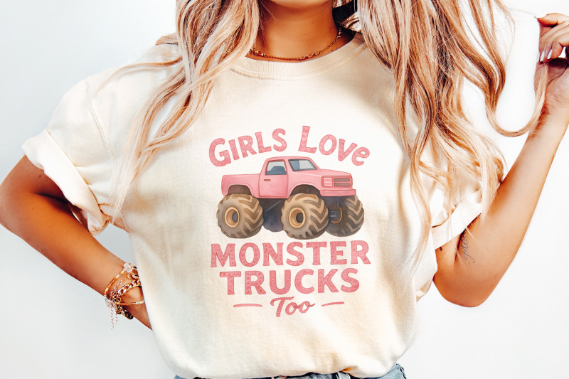 girls-love-monster-trucks-too-png-girls-pink-truck-monster-truck-dig