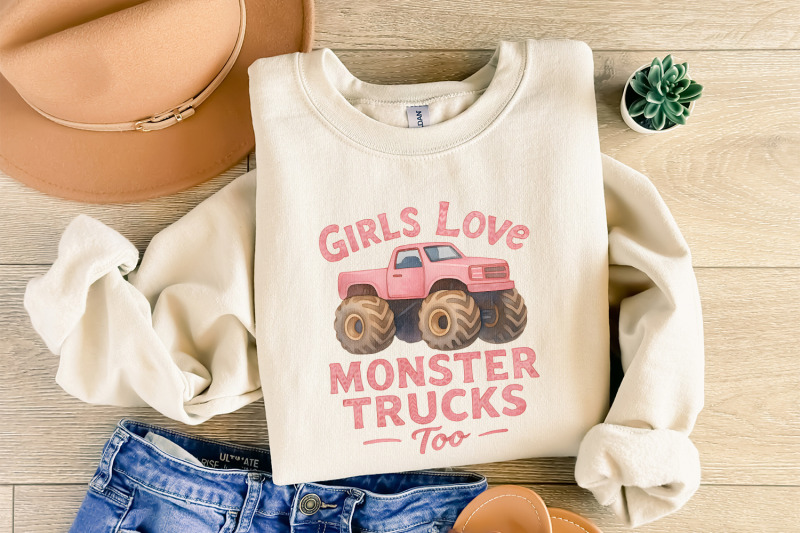 girls-love-monster-trucks-too-png-girls-pink-truck-monster-truck-dig