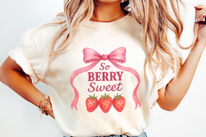 so-berry-sweet-png-strawberries-png-coquette-bow-png-spring-design