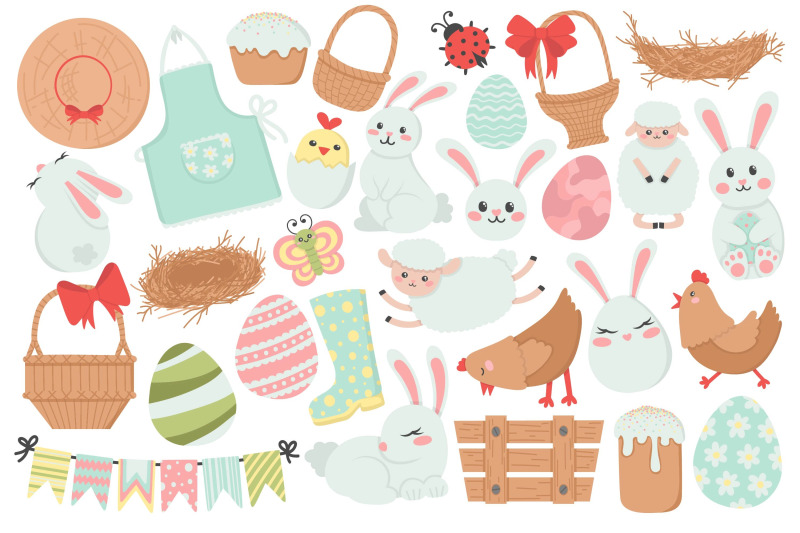 easter-clipart-set