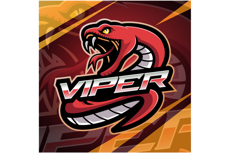 viper-esport-mascot-logo-design
