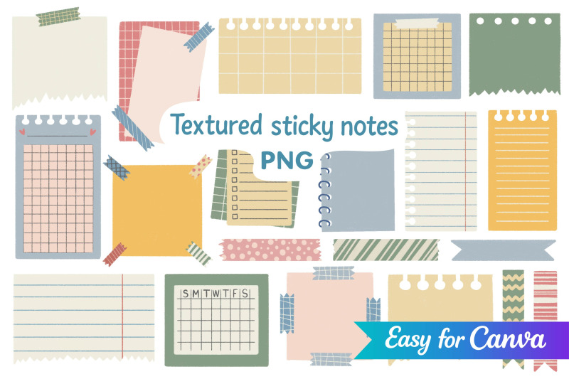 textured-sticky-notes