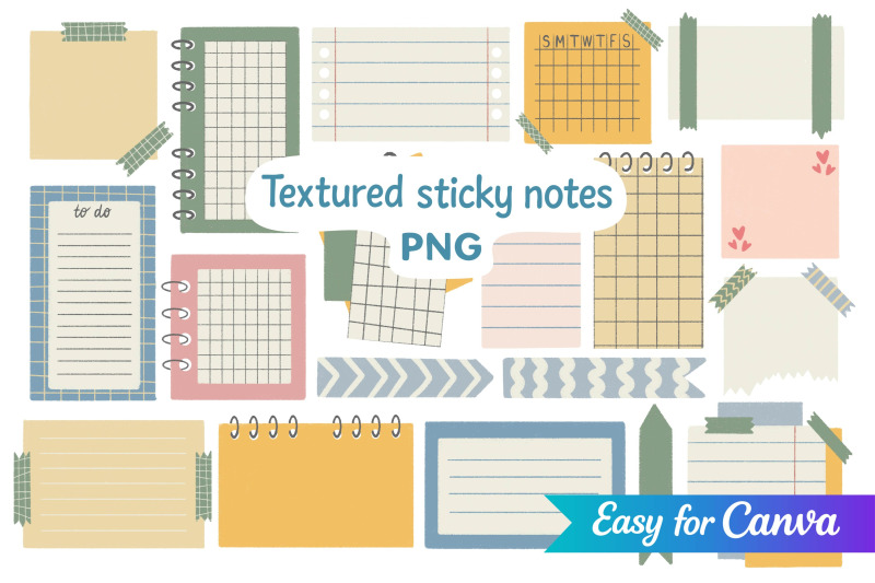textured-sticky-notes