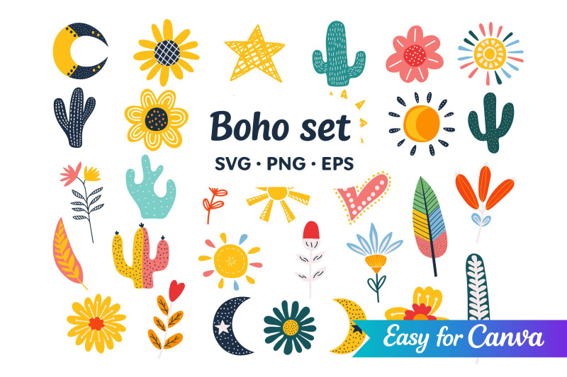 boho-clipart-bundle