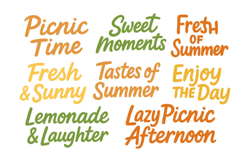 picnic-time-lettering-set