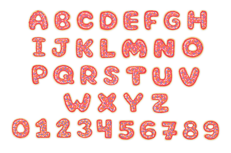 donut-alphabet