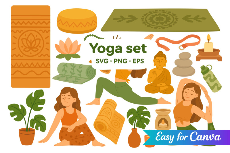 yoga-clipart-collection