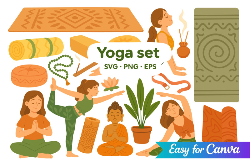 yoga-clipart-pack