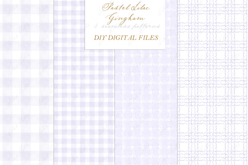 gingham-pastel-lilac-pattern-frames-diy