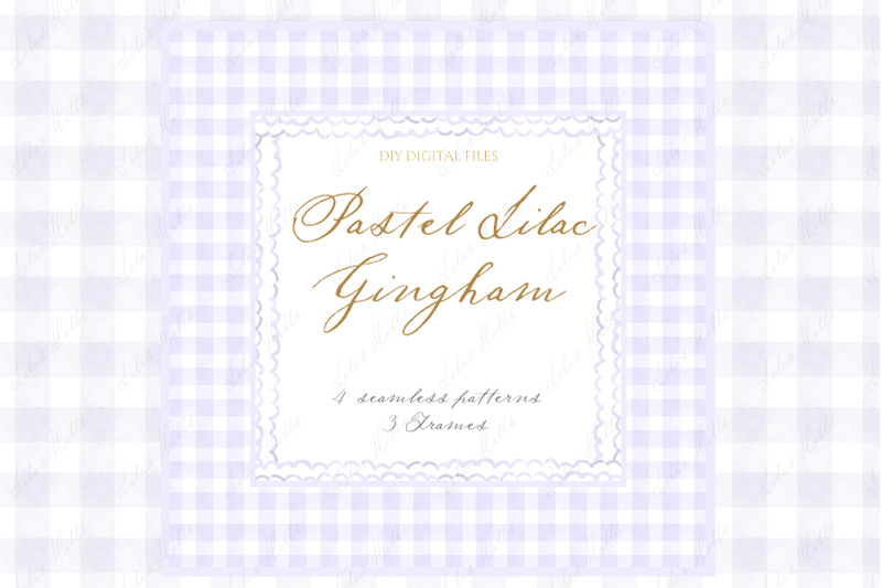 gingham-pastel-lilac-pattern-frames-diy