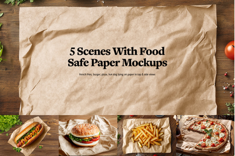 food-safe-paper-mockups
