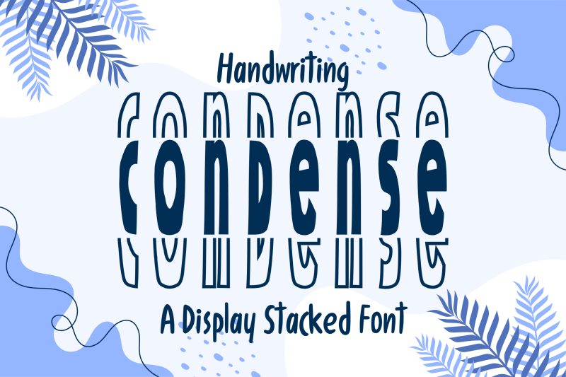 handwriting-condense-stacked