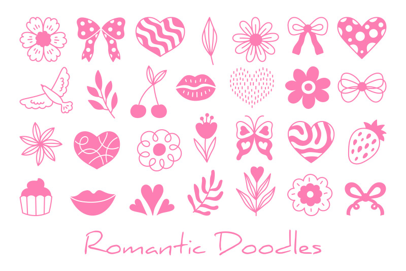 romantic-doodles-png-clipart