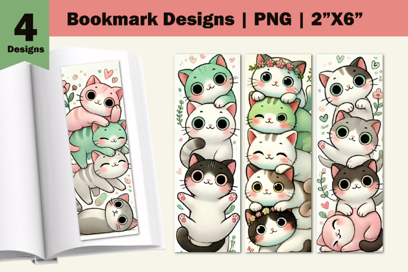 funny-cat-bookmarks-funny-cartoon-cat-bookmarks